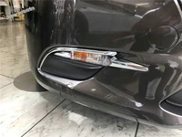 lapetus front foglight lamp eyelid eyebrow strip cover trim for mazda 3 axela sedan hatchback 2017 2018 abs accessories exterior