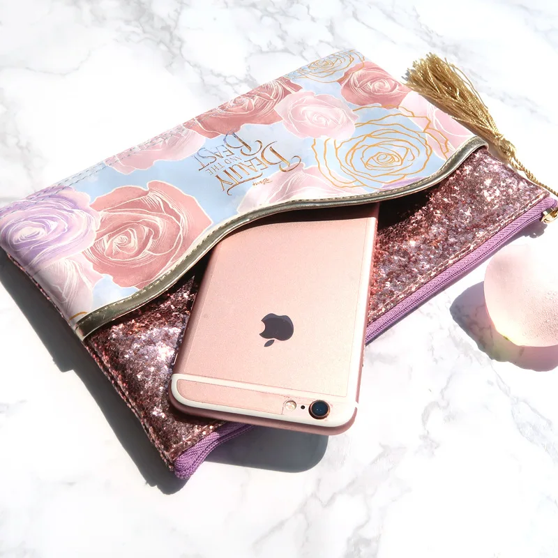 Игрушки для девочек Диснея многофункциональная сумка хранения косметичка