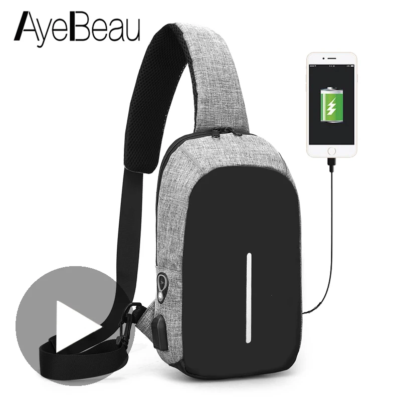 Мужская сумка почтальона через плечо удобная мужская на ремне поясная для