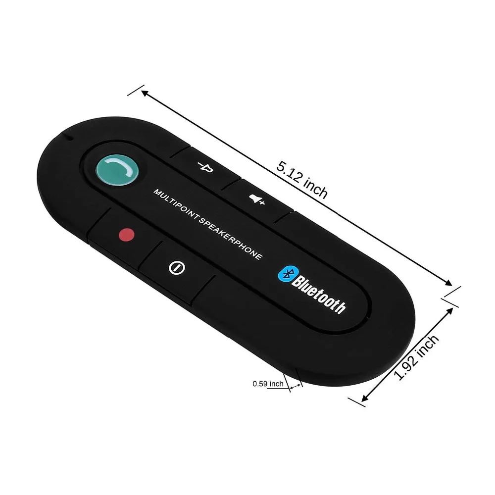 Беспроводной автомобильный комплект громкой связи Bluetooth Колонка Солнцезащитный