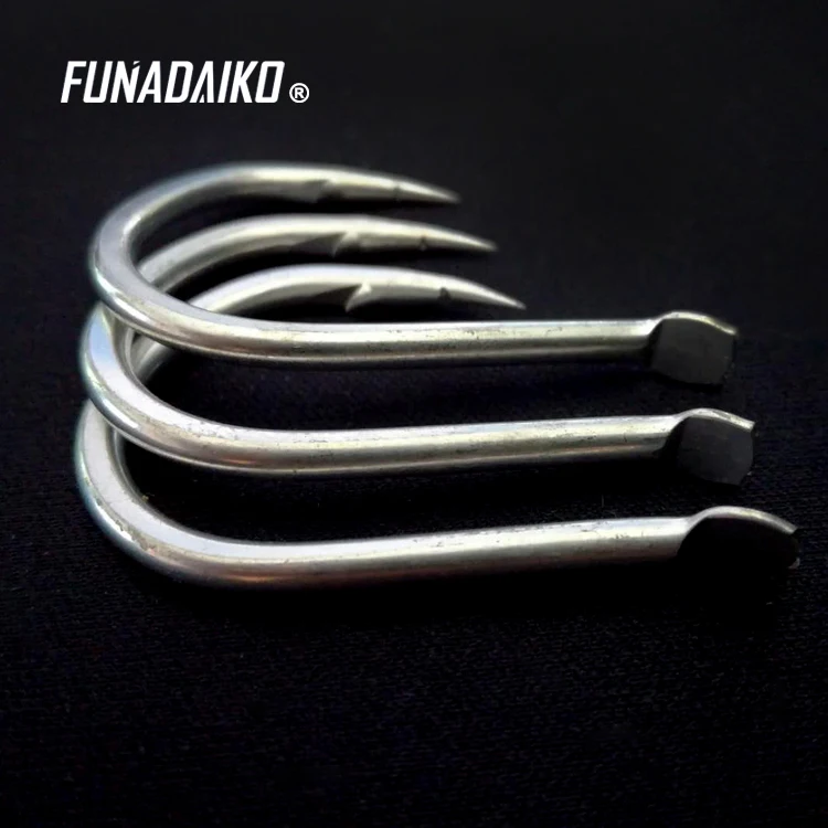 FUNADAIKO SJ38 Высокоуглеродистая сталь рыболовный крючок рыболовный Вибрационный крючок рыболовные вспомогательные крючки колючие крючки Навальный крючок
