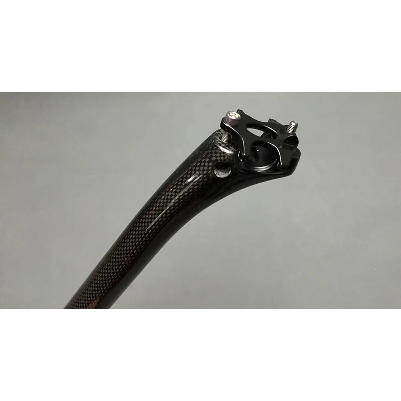 Бесплатная доставка Ультра легкие велосипедные карбоновые Подседельный штырь 3 K