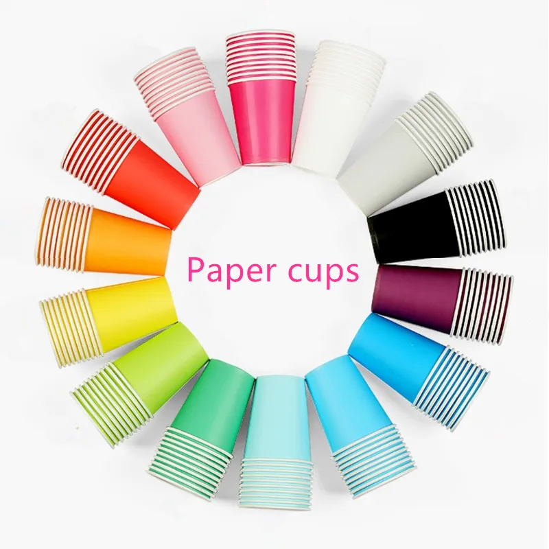 10 шт./лот одноразовая бумажная чашка для напитков свадебвечерние украшение