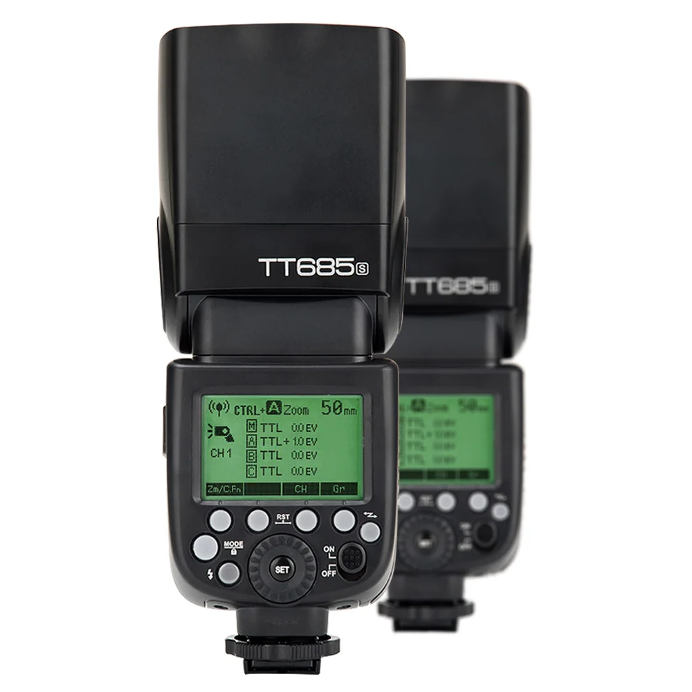 Godox TT685S 2,4G HSS ttl GN60 Вспышка Speedlite+ X1S триггер передатчик Комплект для sony A58 A7RII A7II A99 A9 A7R A6300+ 6 Подарочный комплект - Цвет: 2X TT685S