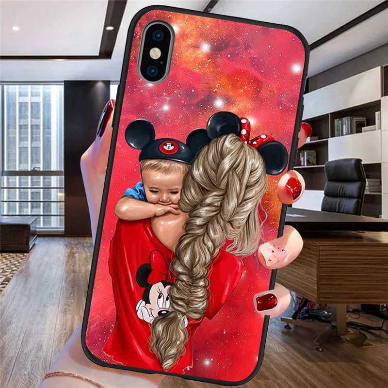 Для женщин, девочек, мам, детей, Модный чехол для iPhone X, XR, XS, Max, 5, 5S, SE, 6, 6 S, 7, 8 Plus, Oneplus, 5 T, Pro, 6 T, чехол для телефона, Funda, Coque Etui - Цвет: H1779