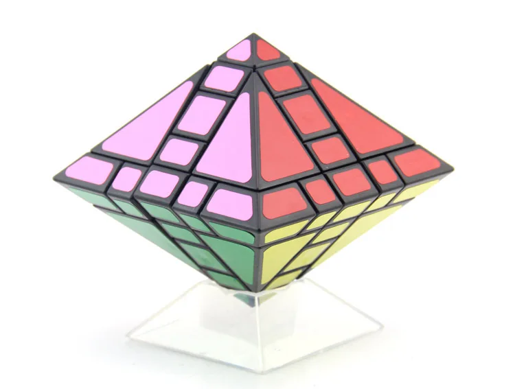 WitEden Octahedral mixup I Plus Cube Black speed cubing для коллекционеров Рождественский подарок Brithday Cubexyz