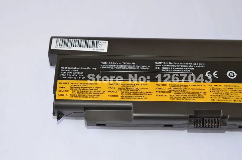 Jigu батарея для ноутбука lenovo Thinkpad T440p T540P 45N1152 45N1153 W540 45N1145 45N1147 45N1149 45N1151 L440 L540 |