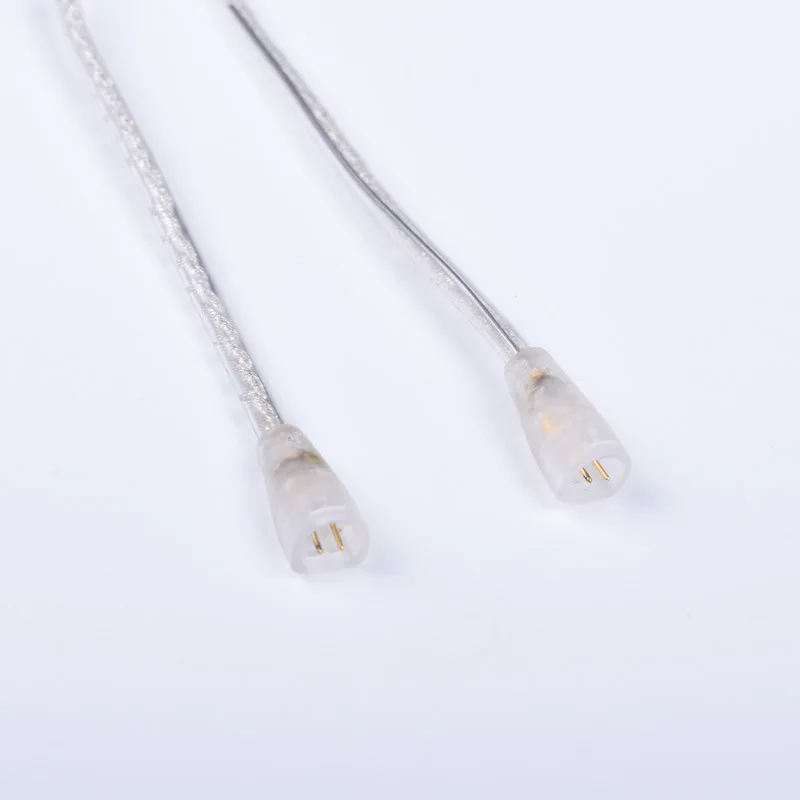 DIY кабель для наушников Sennheiser IE8 IE80 IE8i обновленная кристальная медь посеребренная