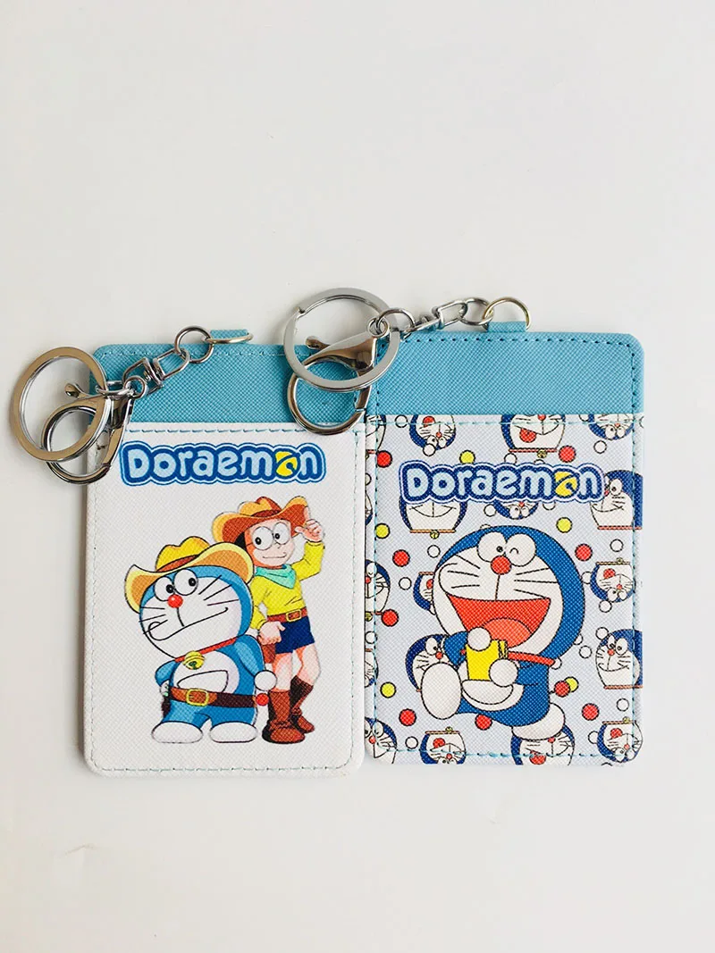 IVYYE 1 шт. Doraemon аниме плюшевый держатель для карт PU мультфильм Кредитные ID Сумки монета автобус карта кошелек малыш девочки подарки на день рождения Новинка