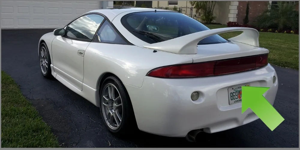 JIAYITIAN камера заднего вида для Mitsubishi Eclipse 1995~ 1999 MK2 2G CCD/ночное видение/камера заднего вида/камера номерного знака