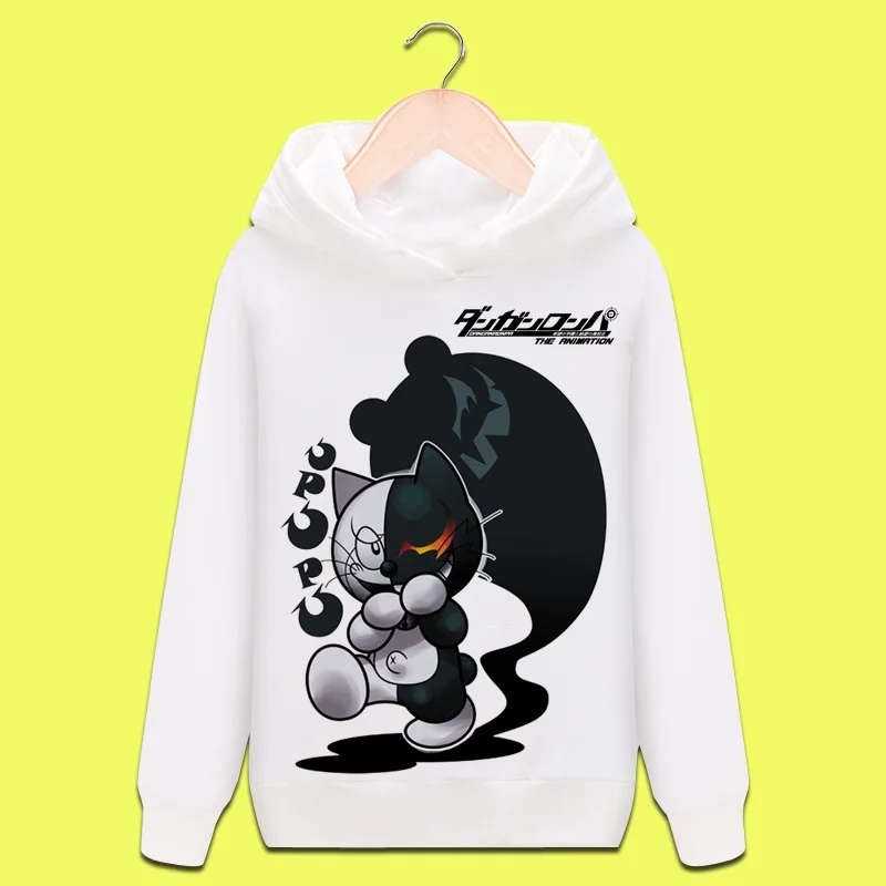 Высокое качество, унисекс, аниме, косплей, Danganronpa: Trigger Happy Havoc monokuma Naegi Makoto kirigri Kyouko, толстовка с капюшоном, пуловер - Цвет: 7