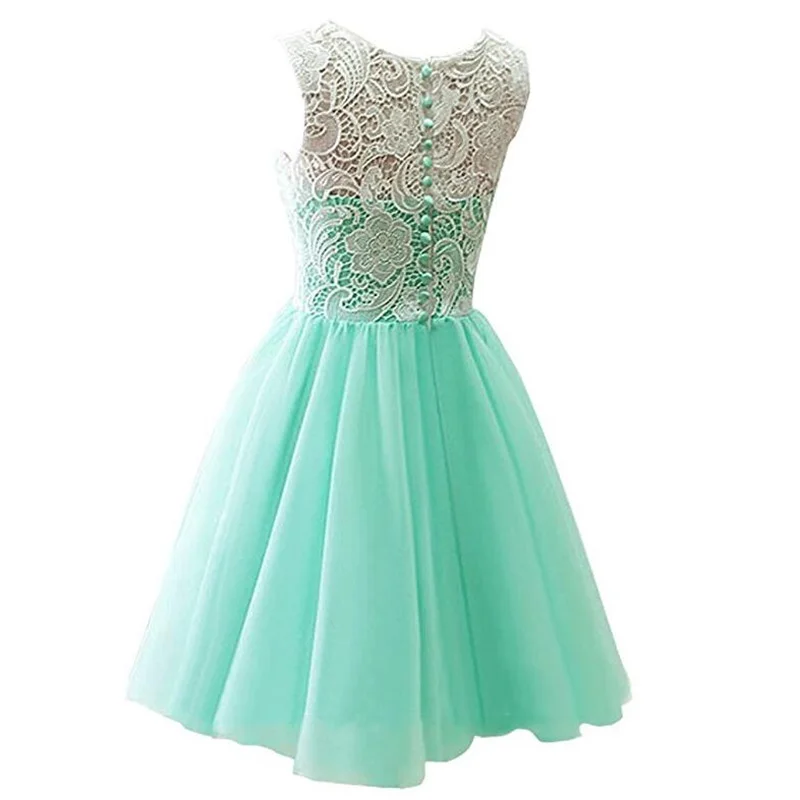 2020 высокое качество свадебное кружевное фатиновое платье для девочек от 3 до 12