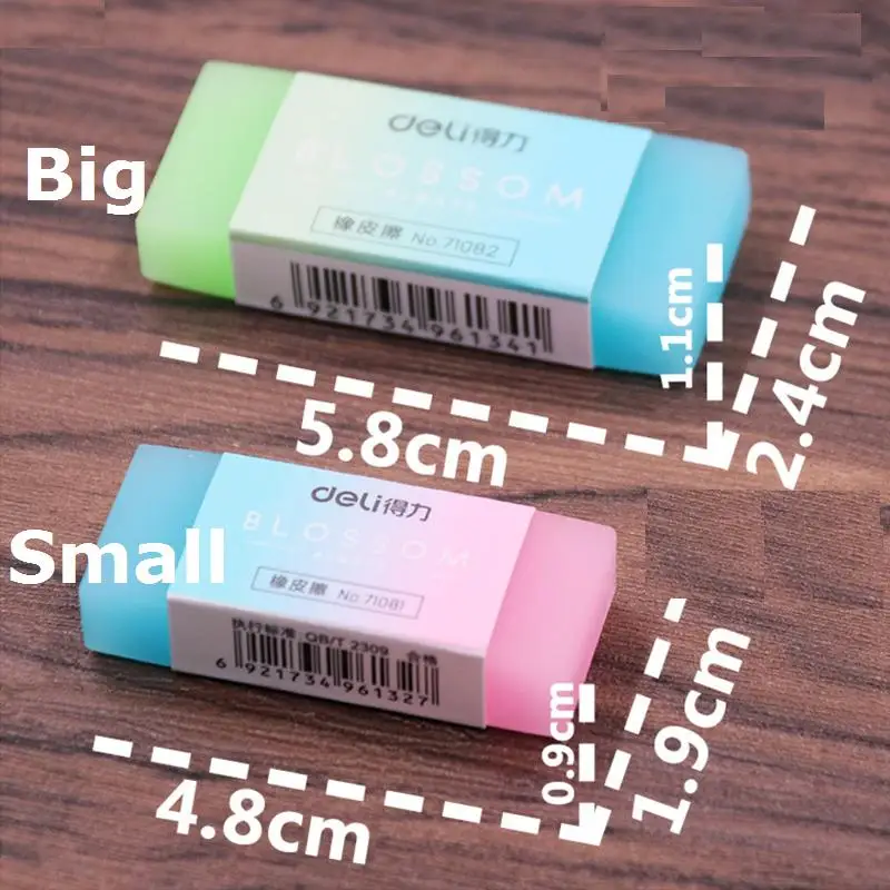 

4Pcs Rubber Pencil Eraser Colored Jelly Wipe Clean School Art Class Draw Sketch Correct Writing Mistake Test Exam Homework 71081