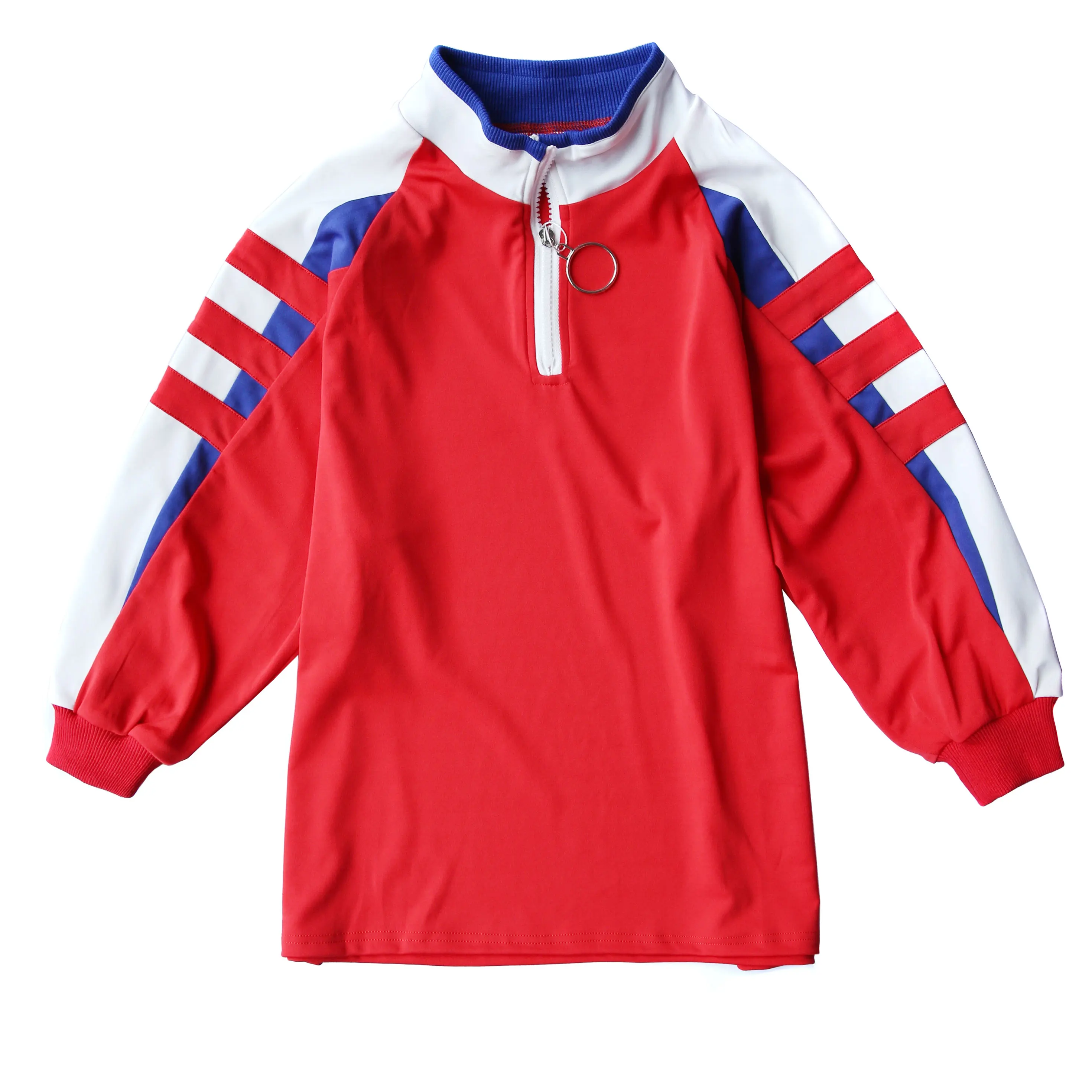 Для девочек Свитер с молнией 2018 Новинка осени для модный спортивный хит цвет