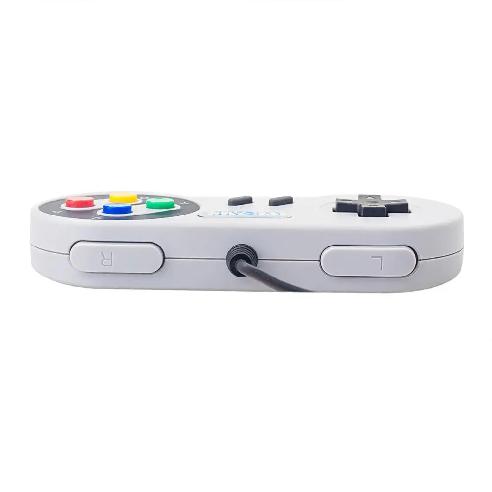 Exlene Snes USB контроллер супер классический геймпад Snes джойстик с 3 м кабелем для ПК Windows Ubuntu Raspberry Pi 3 Retropie sega