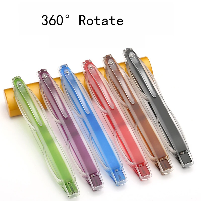 Оптовая продажа с коробкой 360 вращающиеся мужские магнитные очки для чтения