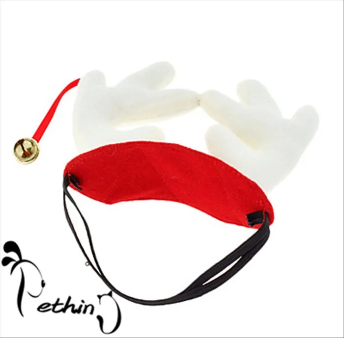 1 шт. Милая Рождественская шапочка для щенка товары домашних животных оленьи