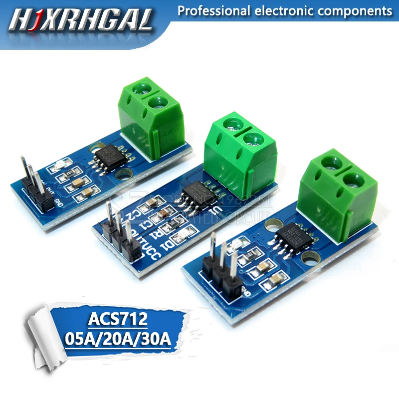 Рабочая деталь ACS712 5A 20A 30A датчик тока Холла модель модуля для arduino 1 шт.|Датчики| |