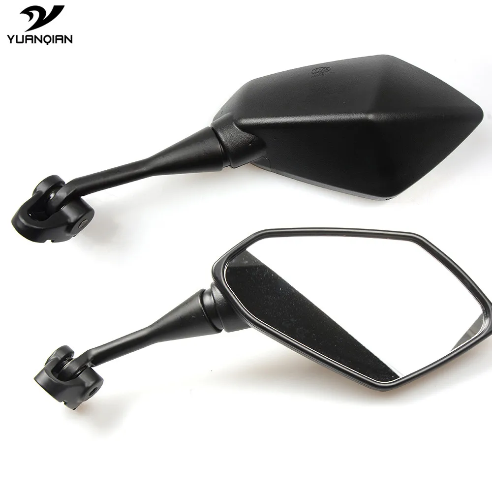 

Боковые зеркала заднего вида для мотоциклов, для скутеров Kawasaki Ninja 250 250R 650 ZX6R ZX10R Z800 600, аксессуары для мотоциклов, 1 пара