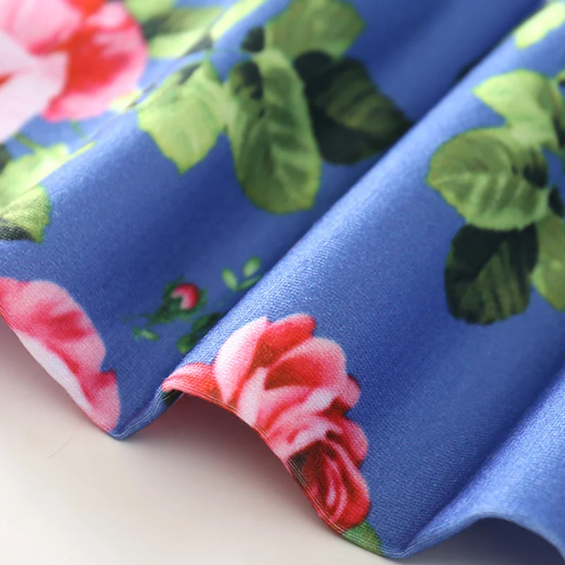 Комплект одежды для маленьких девочек Tem Doge летняя Милая Одежда новорожденных