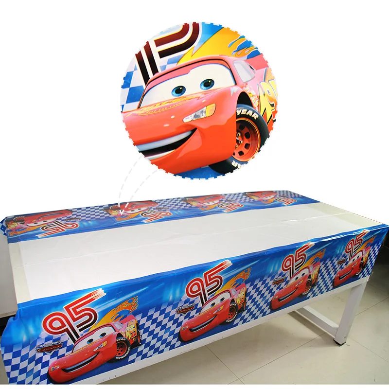 Баннер/флаг шляпа соломенная Конфета попкорн коробка Автомобили освещение mcqueen Дети День рождения набор украшения вечерние принадлежности бумажный стаканчик, тарелка