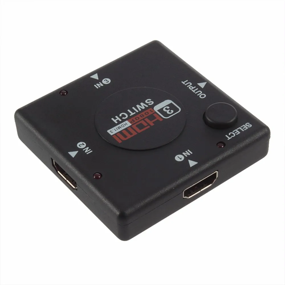 Мини Коммутатор HDMI с 3 портами сплиттер порт для HDTV 1080P Vedio KVM 2019|hdmi kvm switch|kvm hdmi switchkvm