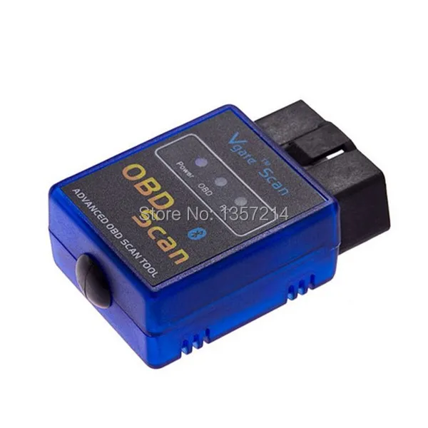 DHL Free Shipping Vgate ELM327 Bluetooth V2.1 works on Android OBD OBDII Scanner Tool ELM 327 10PCS/LOT |