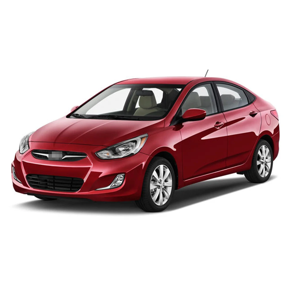 Для hyundai Accent 2011 2012 2013 Прозрачный автомобильный налобный фонарь с прозрачными линзами, передний авто чехол