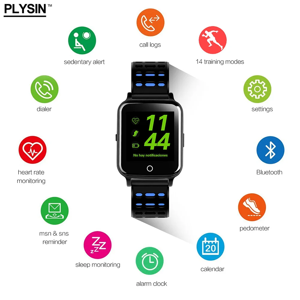 Смарт часы с Bluetooth и сенсорным экраном M5 пульсометр кровяное давление для детей