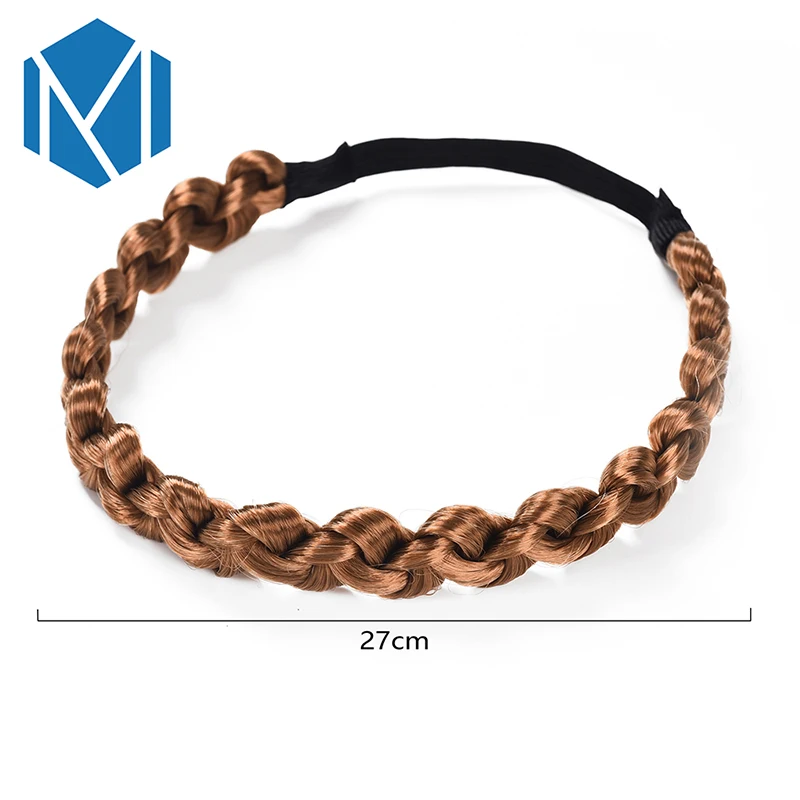 Женский Синтетический Плетеный парик M MISM эластичная лента для волос 2 см