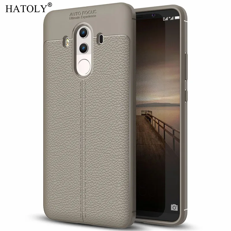 Hatoly чехол для huawei Коврики 10 Pro с узором из искусственной кожи грязно стойкий