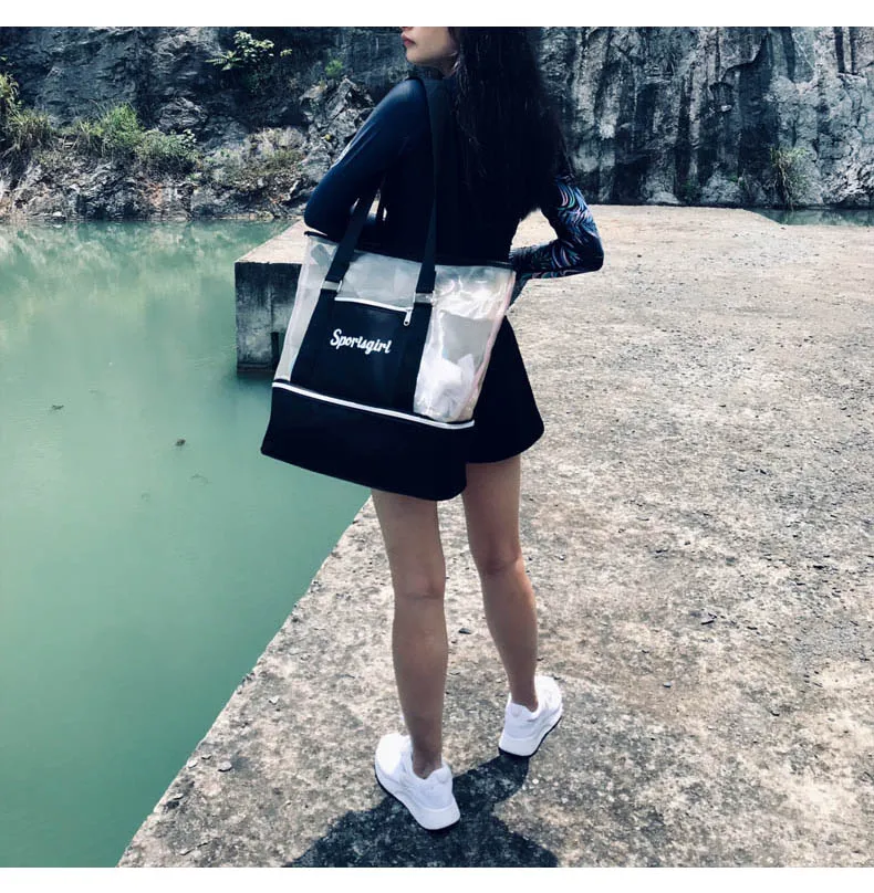 Водонепроницаемая водонепроницаемая сумка для плавания bolsa estanca sac etanche непроницаемая водонепроницаемая сумка пляжная сумка для бассейна сетка XA51A