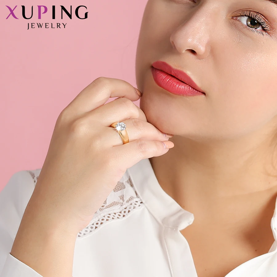 Ювелирные изделия Xuping популярный дизайн очаровательное кольцо для девушек и