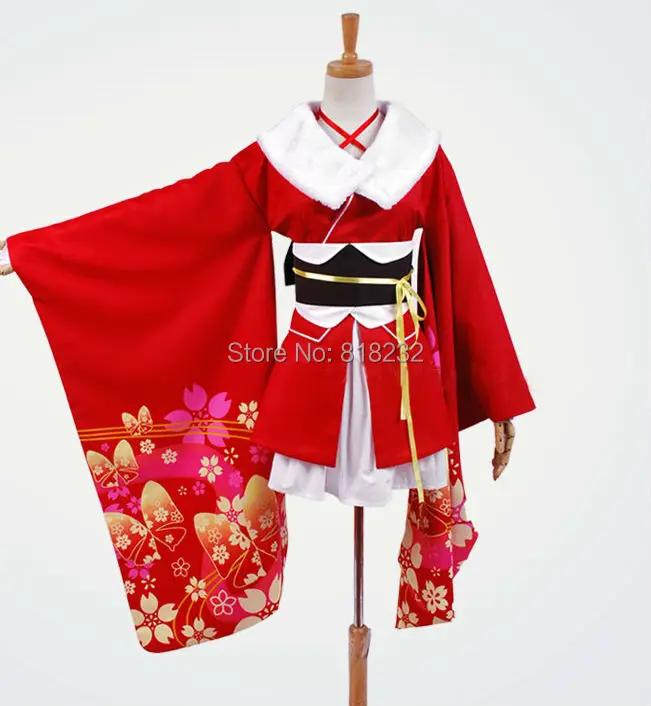 Нерушимая машина кукла кимоно Яя платье униформа наряд косплей костюмы|costume