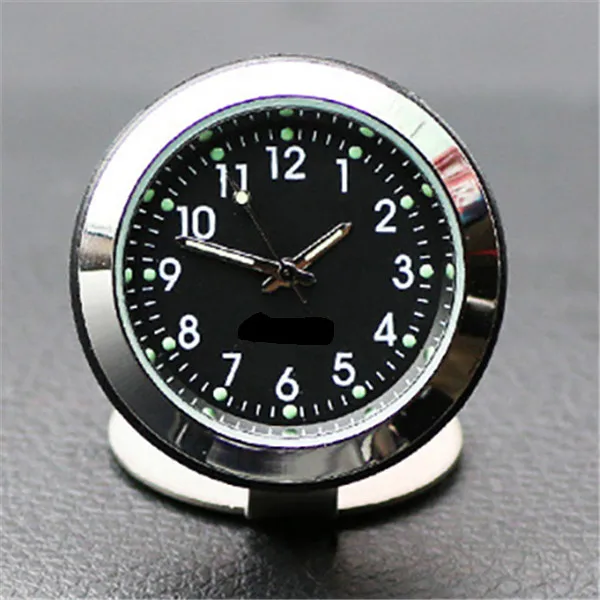 Black Time Автомобильный орнамент, креативные светящиеся часы, термометр, модный Автомобильный интерьер, цифровой указатель, часы, украшения, аксессуары - Название цвета: Black Time
