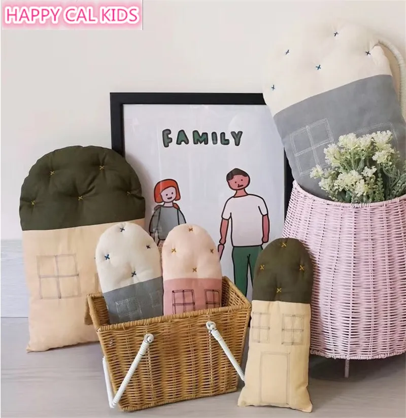HAPPY CAL KIDS Ins новая маленькая подушка для дома детская комната украшения реквизит