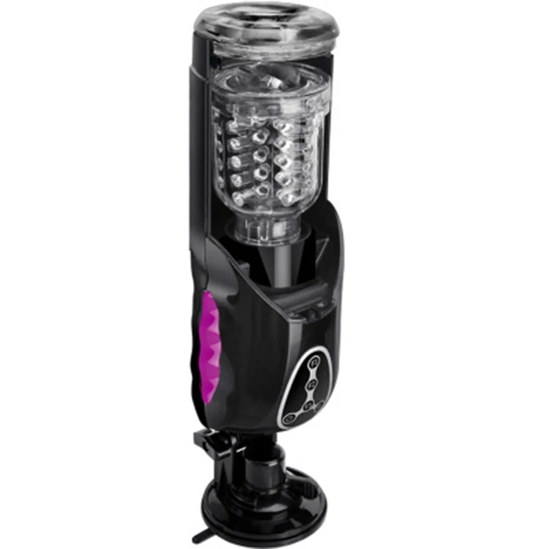 Свободные руки Электрический поршень Мужской мастурбатор вращение