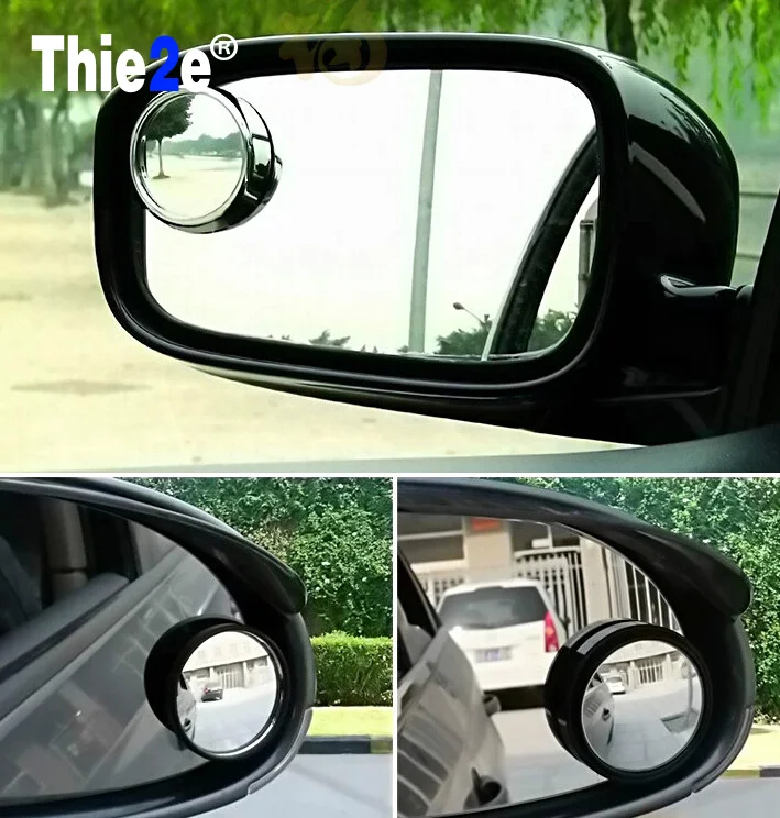 Автостайлинг 2 шт./лот универсальное двухстороннее широкоугольное круглое