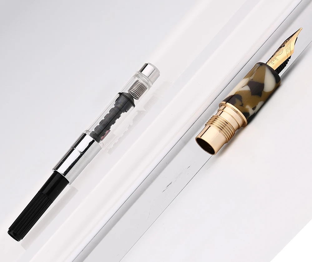 Moonman S3 акриловая смола авторучка зеленый Иридиум Экстра Fine/Fine Nib 0,38/0,5 мм чернила для письма ручки Золотая отделка подарочная ручка