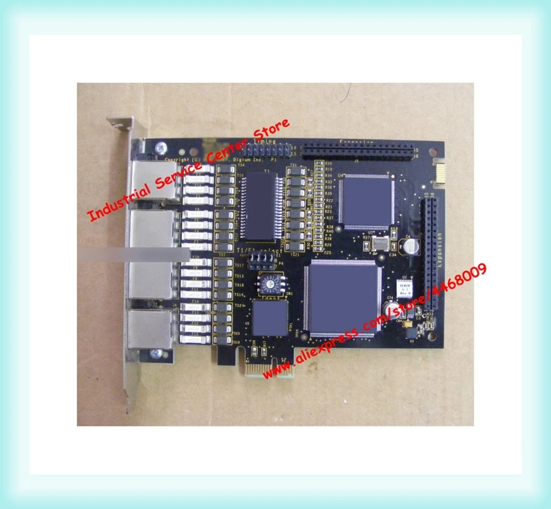 TE420P TE420 4 Порты и разъёмы цифровая карта E1/T1 PCI Express Asterisk|Кронштейны| |