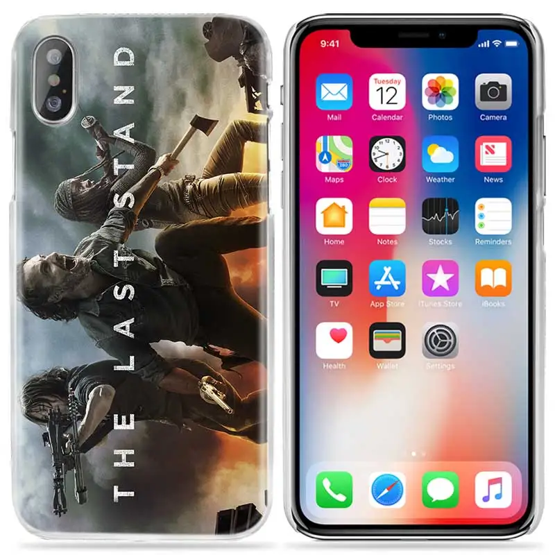 Чехол Negan Walking Dead для iPhone XS Max XR X 10 7S 8 6 6S Plus 5S SE 5 4S 4 5C 6+ 6S+ 7+ 11 жесткий чехол PC Fundas чехол для телефона