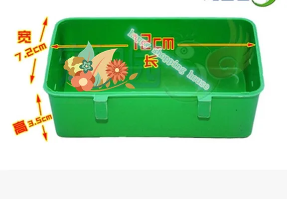 Аксессуары для маленькой клетки/принадлежности очистки ванны с длинной чашей