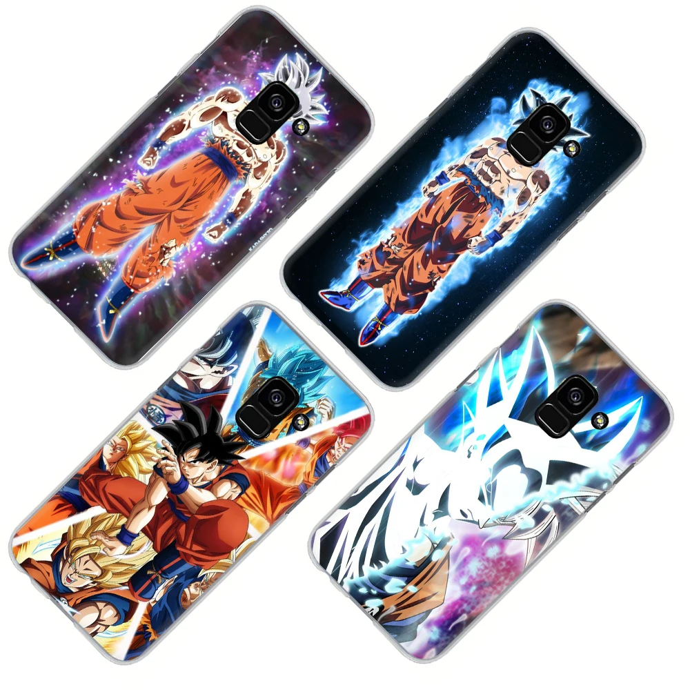 Жесткий чехол для Samsung Galaxy A3 A5 2016 2017 A7 A8 A9 2018 A 10 30 40 50 70 Dragon Ball Z Anime Goku | Мобильные