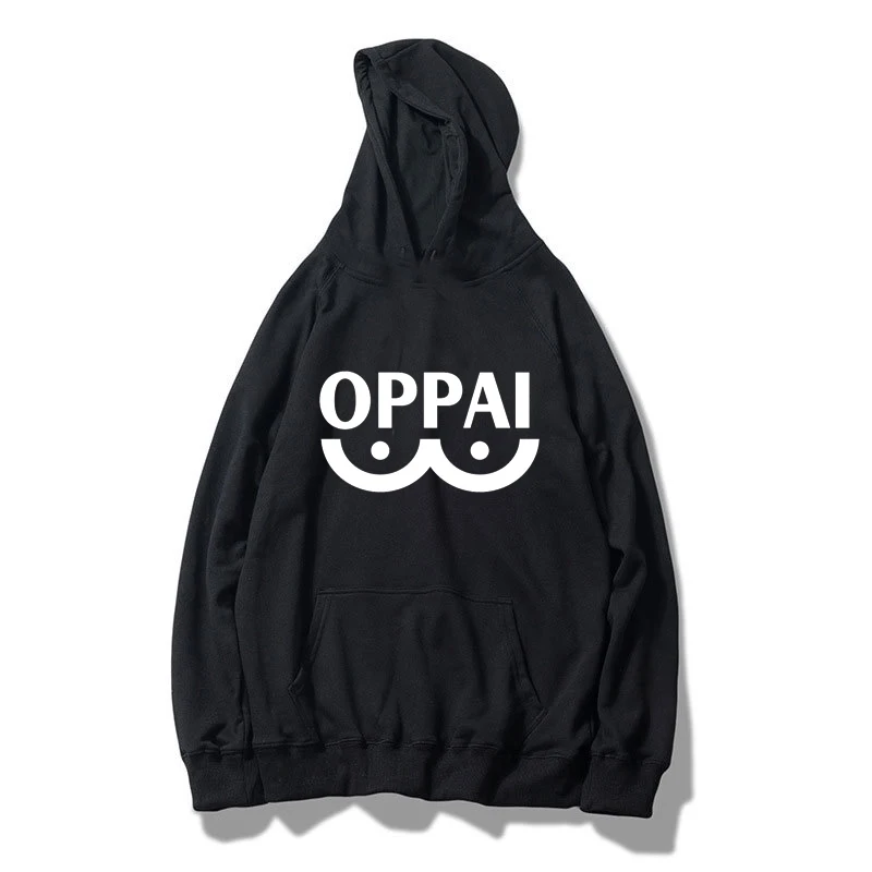 Новая Аниме One Punch man Saitama Толстовка Oppai толстовка с капюшоном для мужчин длинным