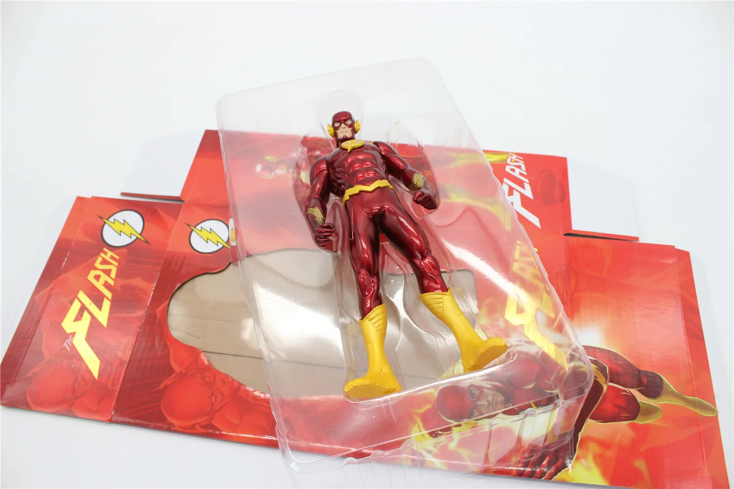 Экшн фигурки супергероев из ПВХ красное золото 20 см 1 шт. DC Comics Лига