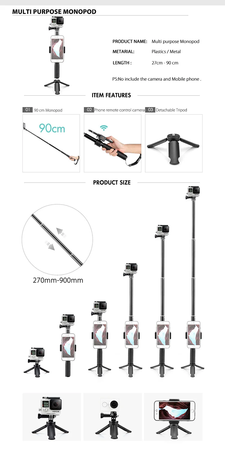 Для Gopro набор аксессуаров для go pro hero 7 6 5 4 комплект крепления для SJCAM для SJ4000/для xiaomi для yi 4 k для eken h9 VS84