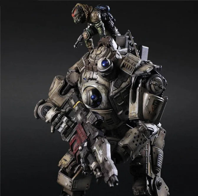 Free Shipping 10&quot PA KAI Game Titanfall Atlas Boxed 26cm PVC Action Figure Collection Model Doll Toy Gift | Игрушки и хобби