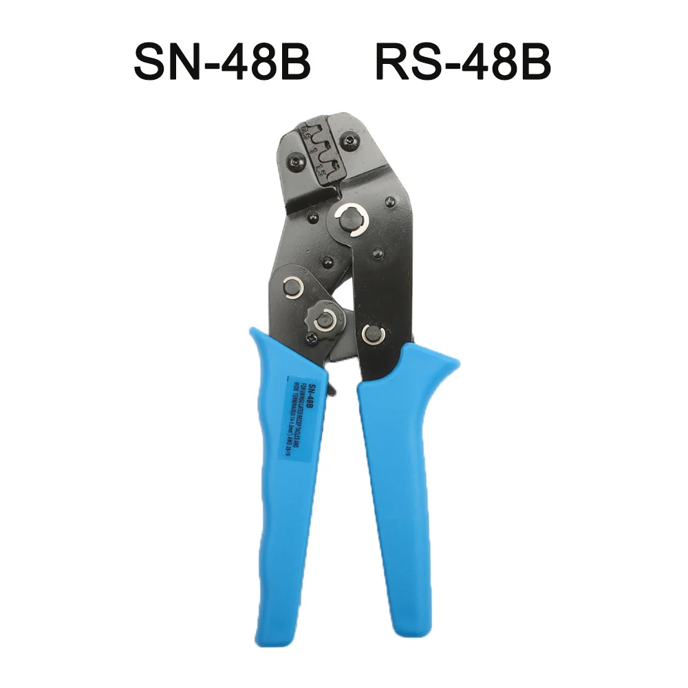 RS-01BM SN-01BM SN-02BM XH2.54 SM Подключите Терминал пружинным зажимом терминалы обжимной инструмент обжимные клещи для D-SUB SN-48B SN-28B - Цвет: SN-48B RS-48B