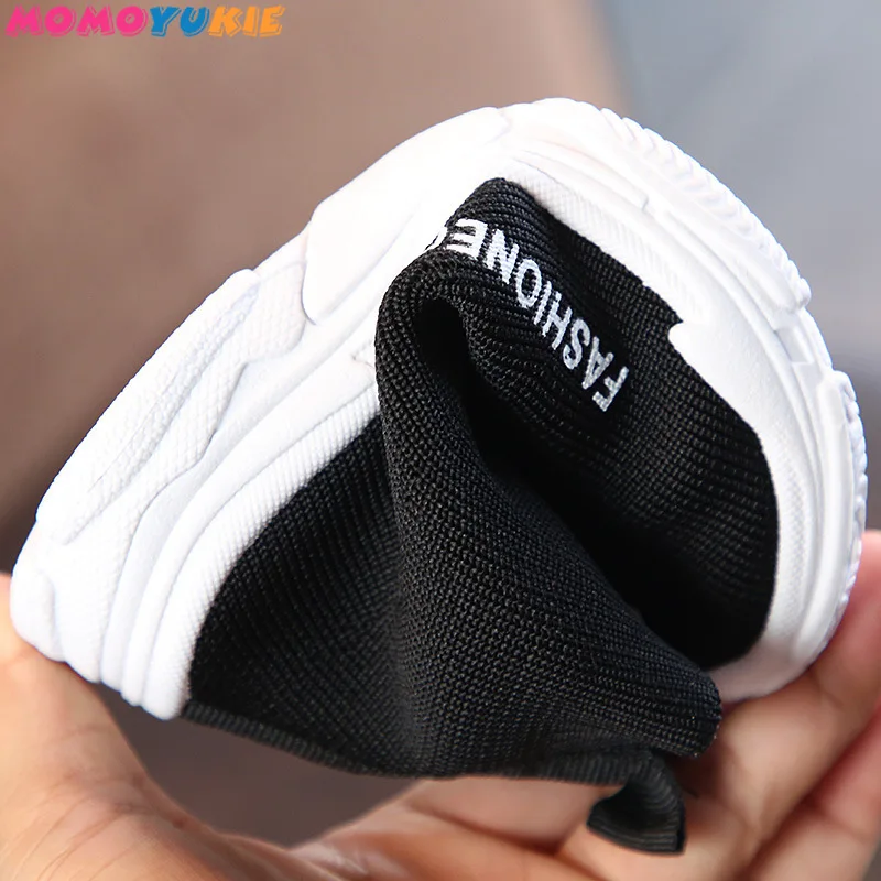 Zapatillas deportivas de ocio para ni&ntilde;as, zapatos blancos de marca para ni&ntilde;os, color rosa, transpirables, a la moda, novedad de primavera 2019-2