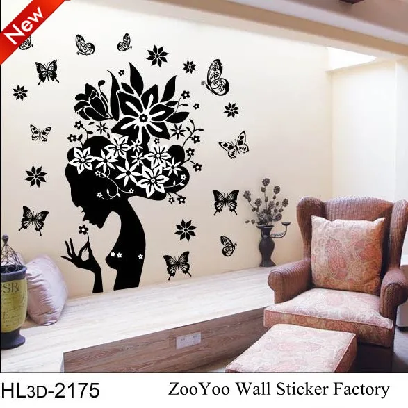 Freeshipping Butterfly Vinyl Wall Stickers Home Decor diy sticker home decoration for wall | Дом и сад